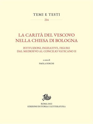 cover image of La carità del vescovo nella Chiesa di Bologna